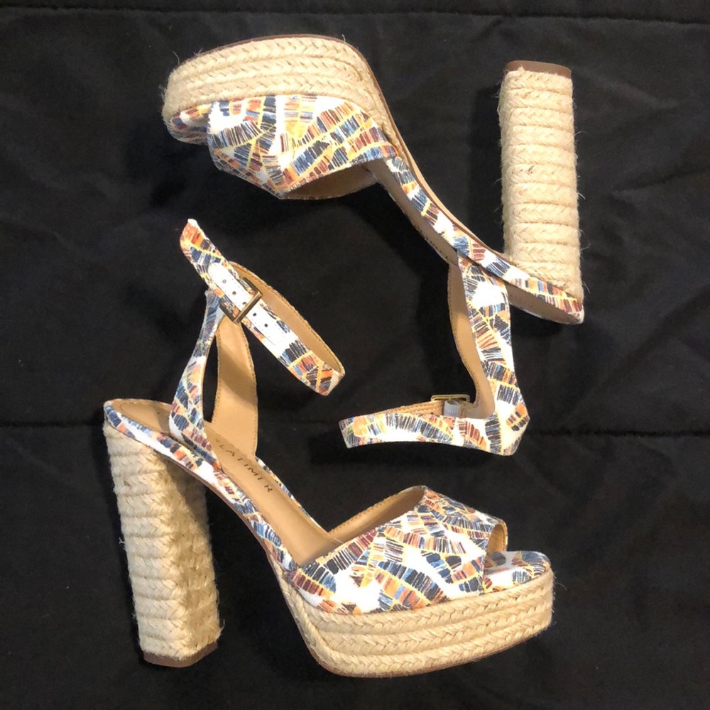 NEW Gibson Latimer Size 7 Open Toed Heeled Shoes
